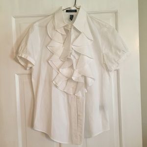 Ralph Lauren Ruffle top